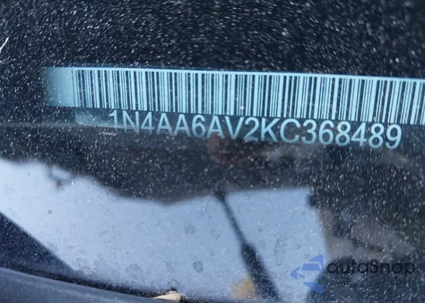 2019 Nissan Maxima 3.5 Sl from USA, damaged, VIN 1N4AA6AV2KC368489